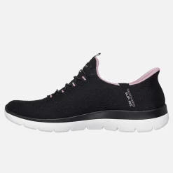 Dame Summits Drømmesøger Slip-In Sneakers Black & Purple/​Mauve