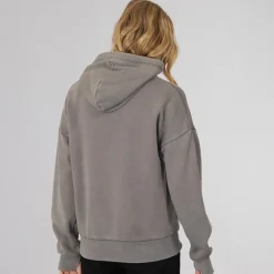 Dame Trait Hættetrøje Grafit Grå