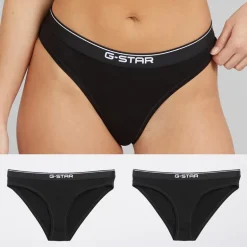 Dame tre pak hipster trusser Sort