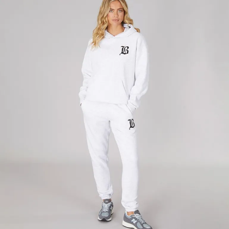 Dame Træningsdragt Grå Melange