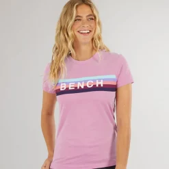 Dame T-shirt Lilla Lolly