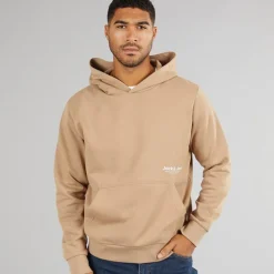 Dame Vesterbro Side Hættetrøje Sølv Mink