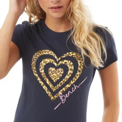 Dame Wildheart T-shirt Blå
