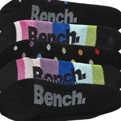 Dames Dorit Strømper 5-pak Sort/​Multi