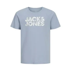 Dre pakke T-shirts med blomsterprint til Drenge Hvid/Ashley Blå/Marineblå