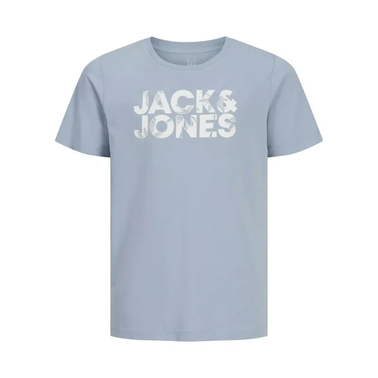 Dre pakke T-shirts med blomsterprint til Drenge Hvid/Ashley Blå/Marineblå