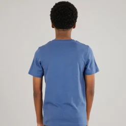 Drenge Atfal Tre Pakke T-shirts Colbalt Blå / Hvid / Navy Print