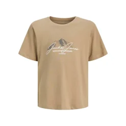 Drenge Bjerg To Pak T shirts Silver Mink/Asphalt