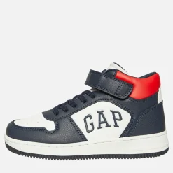 Drenge Boston Mid Træningssko Navy/​Rød