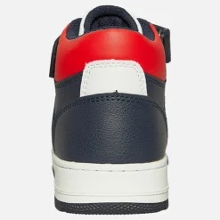 Drenge Boston Mid Træningssko Navy/​Rød