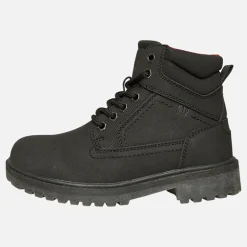 Drenge Dayton II Mellem Snøre Støvler Sort