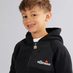 Drenge Dylan Polarfleece Hættetrøje Og Joggingbukser Sort