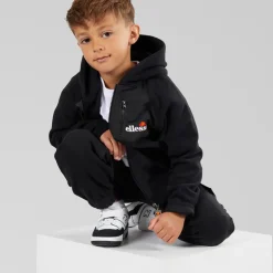 Drenge Dylan Polarfleece Hættetrøje Og Joggingbukser Sort