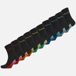 Drenge Freshy 10-pak Sokker Sort/​Multi