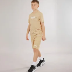 Drenge Grafik T-shirt Putty