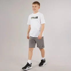 Drenge Grafisk Camo T-shirt White