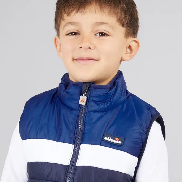 Drenge Jacob Vest T Shirt Og Joggingbukser Sæt Navy