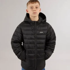 Drenge Logan Puffer Jakke Sort