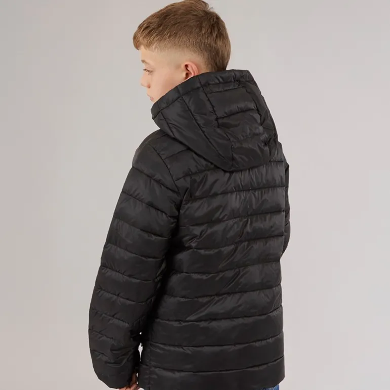 Drenge Logan Puffer Jakke Sort