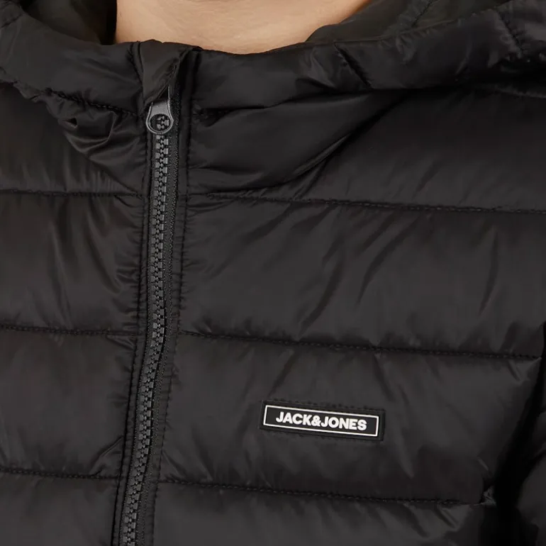 Drenge Logan Puffer Jakke Sort