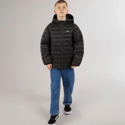 Drenge Logan Puffer Jakke Sort