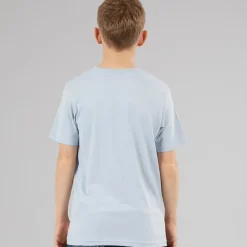 Drenge Logan T-shirt Afdæmpet Blå