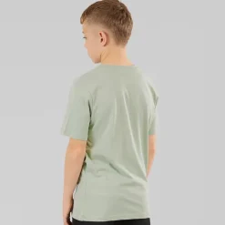 Drenge Logan T-shirt Aqua Grå