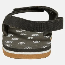 Drenge Logo Sandaler med Elastik Sort 2