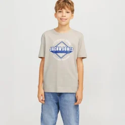 Drenge Logo T-Shirt Moonbeam