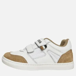 Drenge Logo Velcro Cupsole Træningssko Hvid