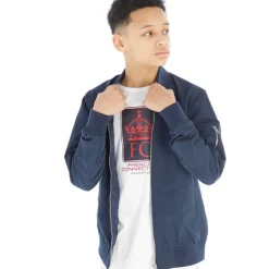 Drenge Mash Bomberjakke Blå Blazer