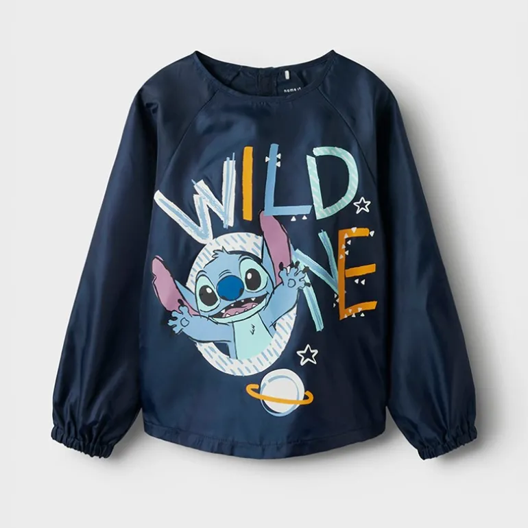 Drenge Mitch Langærmet Fodre Løb Mørkeblå