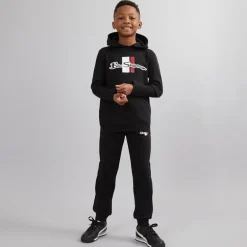 Drenge Mod Script Træningstøj Sort