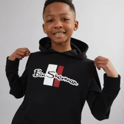 Drenge Mod Script Træningstøj Sort