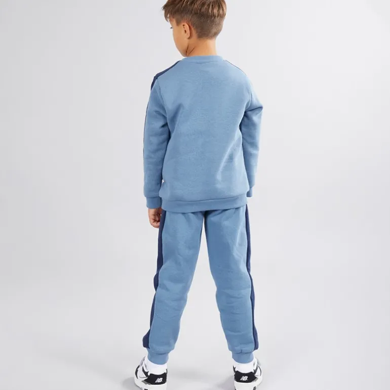 Drenge Orion Sweatshirt Og Joggingbukser Blå