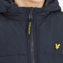 Drenge Quiltet Pufferjakke Z271 Mørkeblå