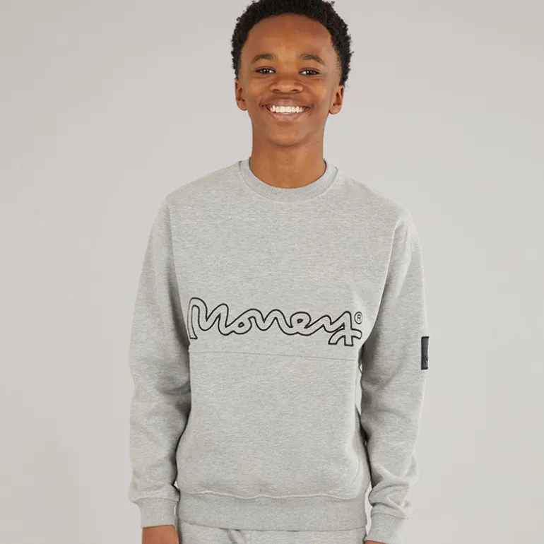 Drenge Relex Crew Sweatshirt Grå