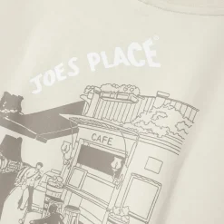 Drenge Saldur T-shirt Brown Rice