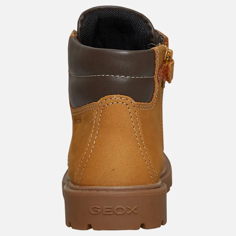 Drenge Shaylax Indvendig Lynlås Støvler Gul/Brun