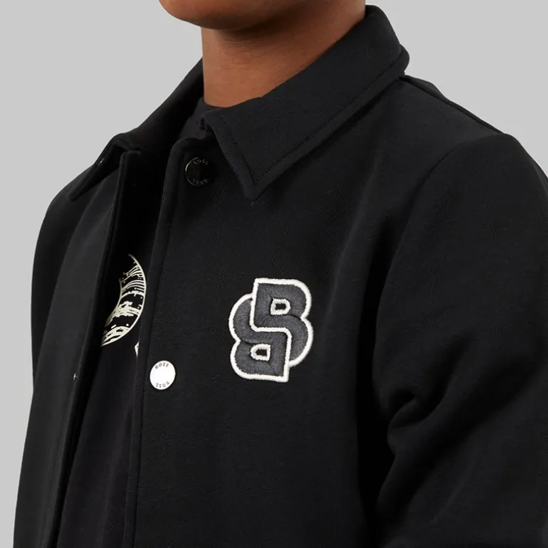 Drenge skjorte jakke Sort