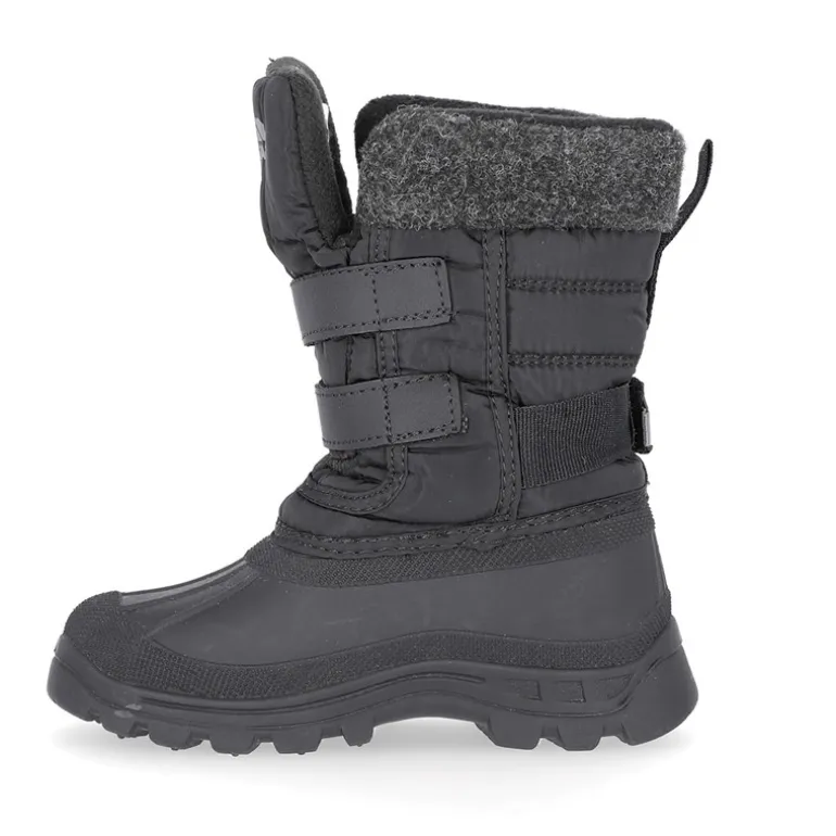 Drenge Strachan Vandtætte Sne Støvler Sort