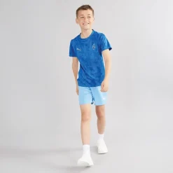 Drenge teamRISE Trænings Shorts Team Lyseblå /​ Hvid