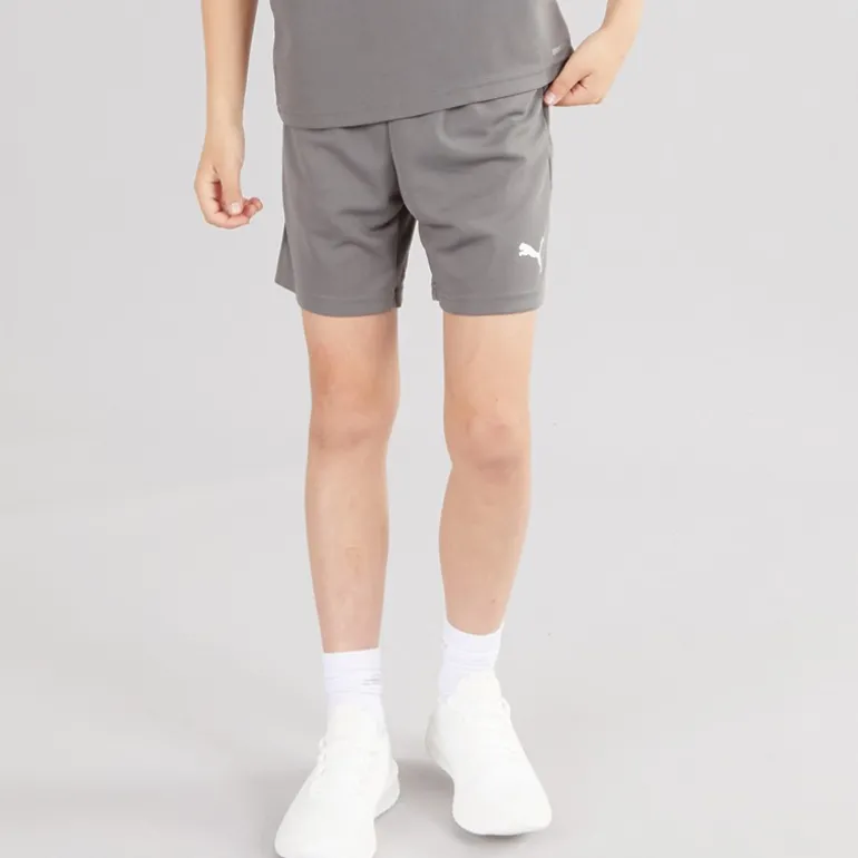 Drenge teamRISE Trænings Shorts Smoked Pearl / Hvid