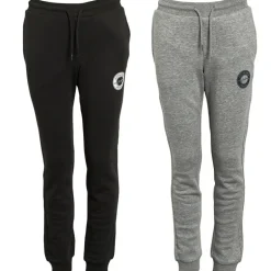 Drenge Thomas Joggingbukser 2-pak Lys grå Melange/​Sort