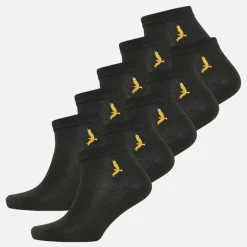 Drenge Ti Pak Trænings Sokker Sort