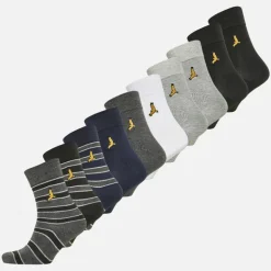 Drenge Ti Pak Trænings Sokker Multi