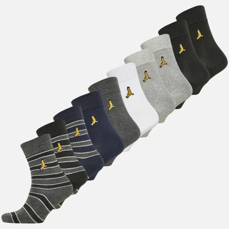 Drenge Ti Pak Trænings Sokker Multi