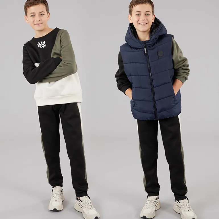 Drenge træningsdragt og vest sæt Multi