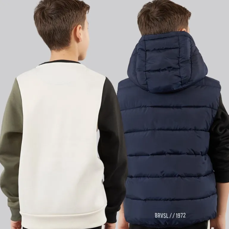 Drenge træningsdragt og vest sæt Multi