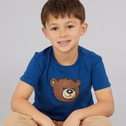 Drenge T-shirt Blue Lily